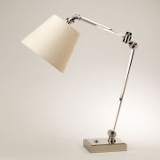 York Desk Lamp Nickel