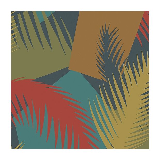 Deco Palm Wallpaper