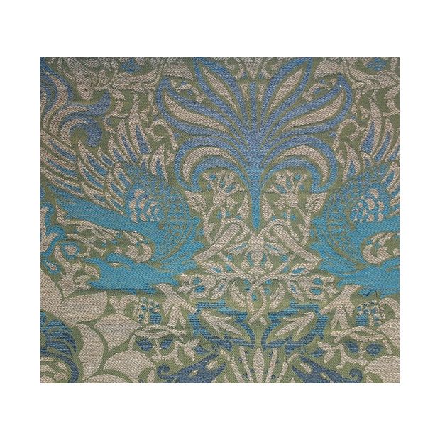 Peacock & Dragon Fabric