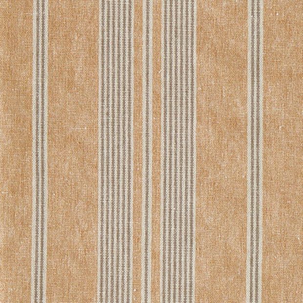 Amberley Stripe Fabric Yellow