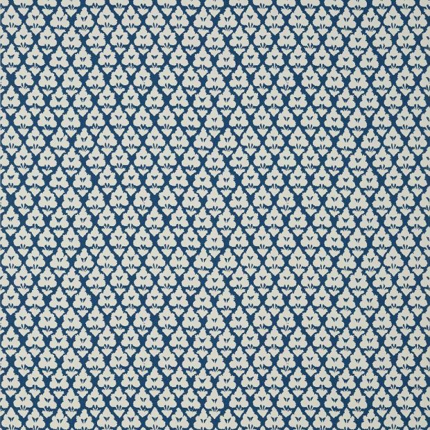Arboreta Wallpaper Navy Blue Small Print