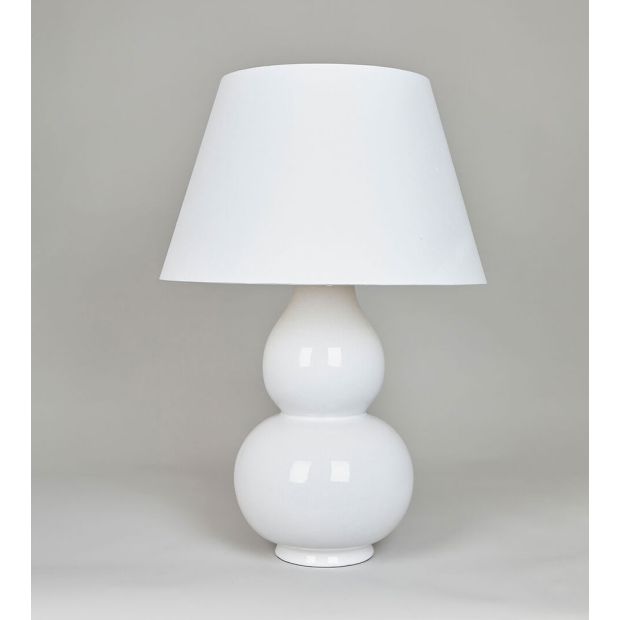 Avebury Table Lamp White