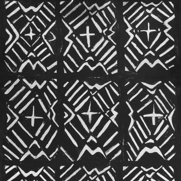 Black and White Wallpaper Pattern