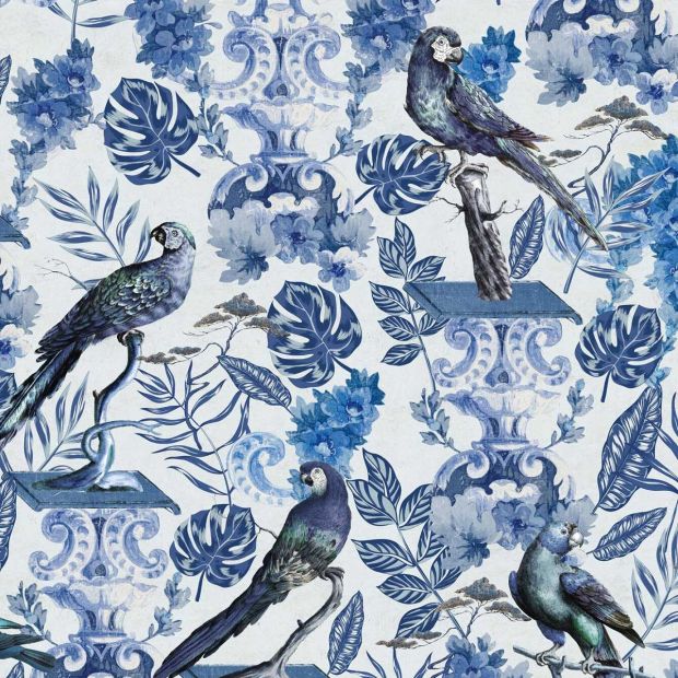 Blue Parrot Wallpaper