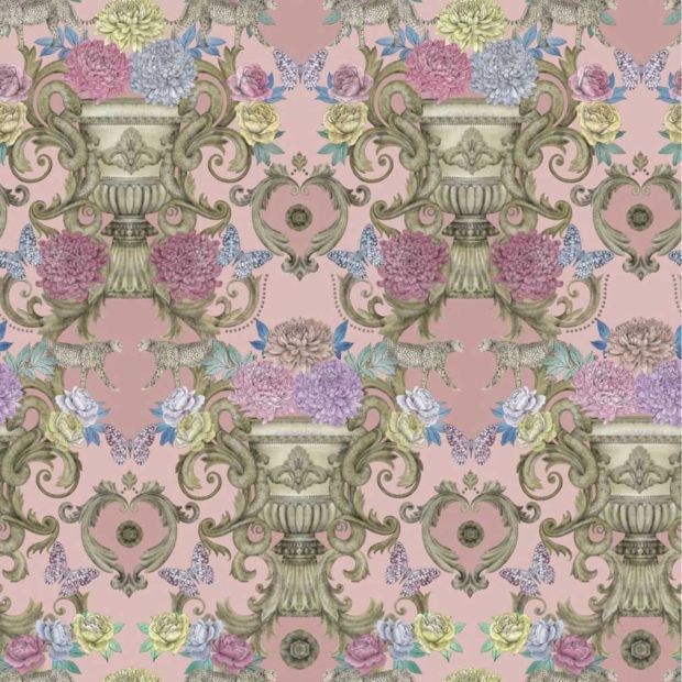 Chateau Floral Wallpaper