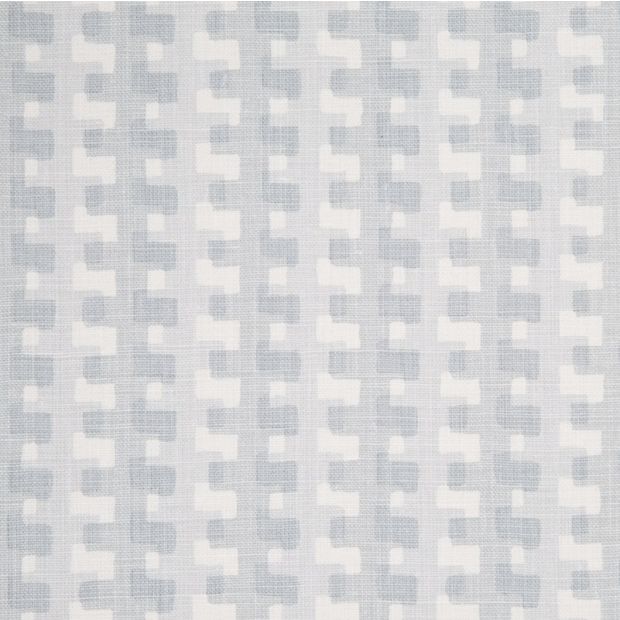 Cremaillere Linen Fabric Soft Blue Grey