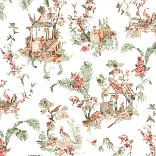 Toile Chinoise Fabric