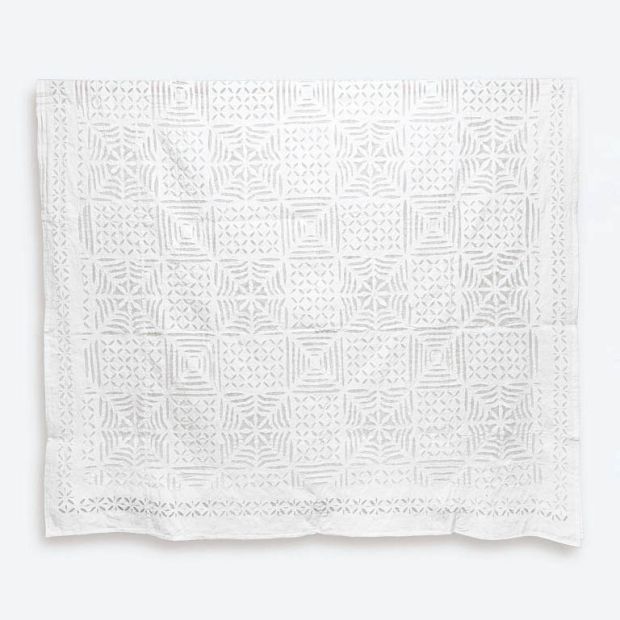 Cut-Work Applique Bedspread