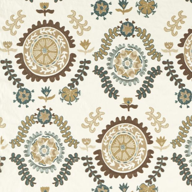Annabel's Suzani Embroidery Fabric 