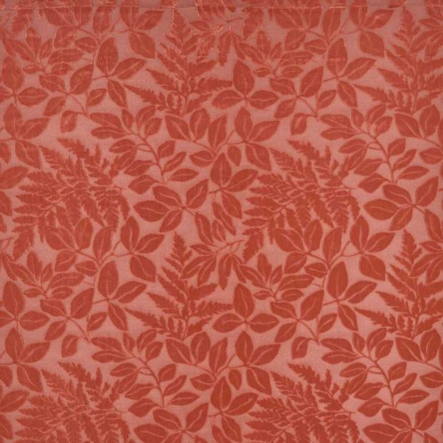 Donwell Velvet Fabric Red
