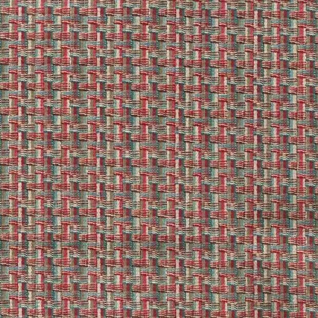 Garadi Fabric in Red Teal
