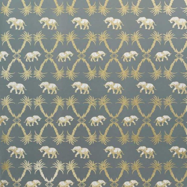 Grey Gold Wallpaper