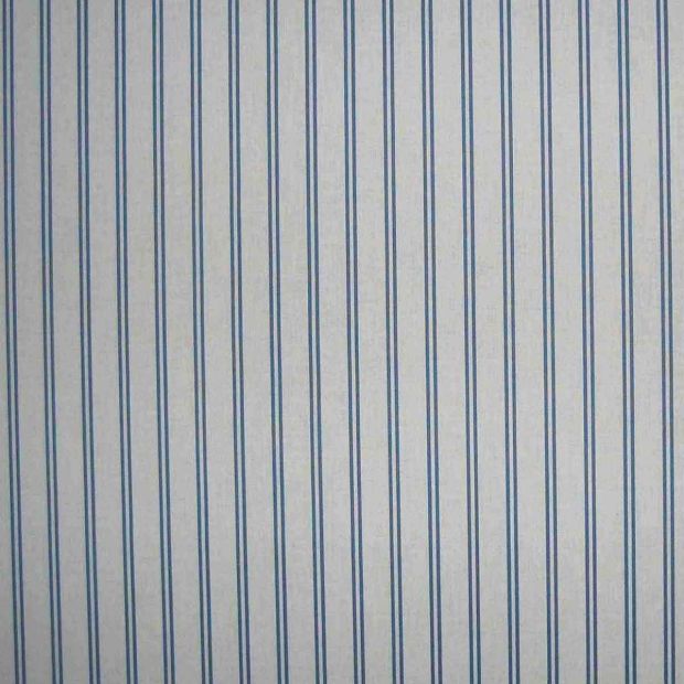 Les Grilles D'or Fabric Blue Striped
