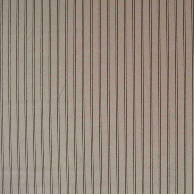 Les Grilles D'or Fabric Dark Neutral Striped