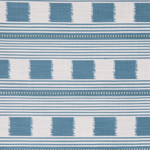 Lost and Found Outdoor Fabric Turchese Blue