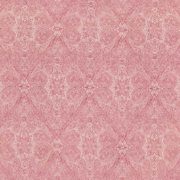 Marida Fuchsia Pink Printed Curtain Fabric