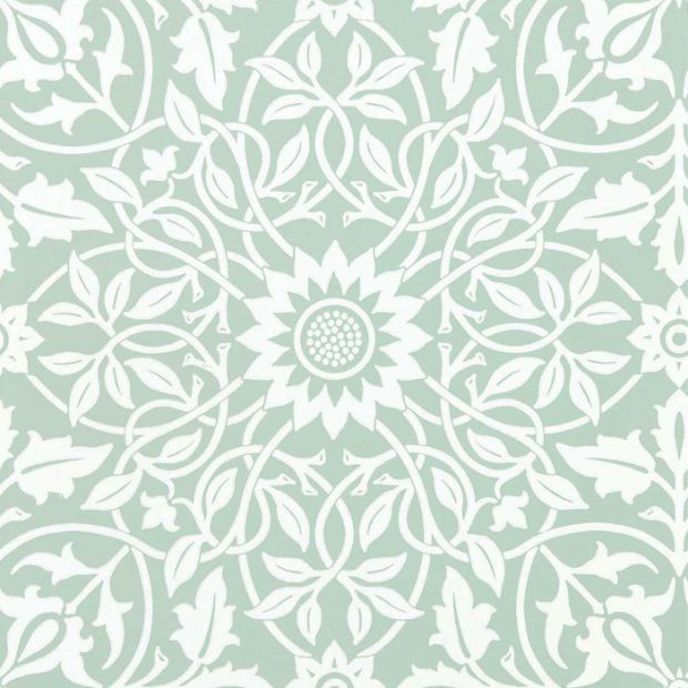 St James Ceiling Wallpaper Willow