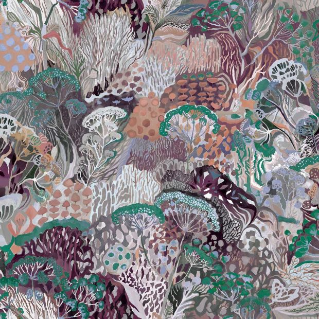 Multi-colour Floral Wallpaper