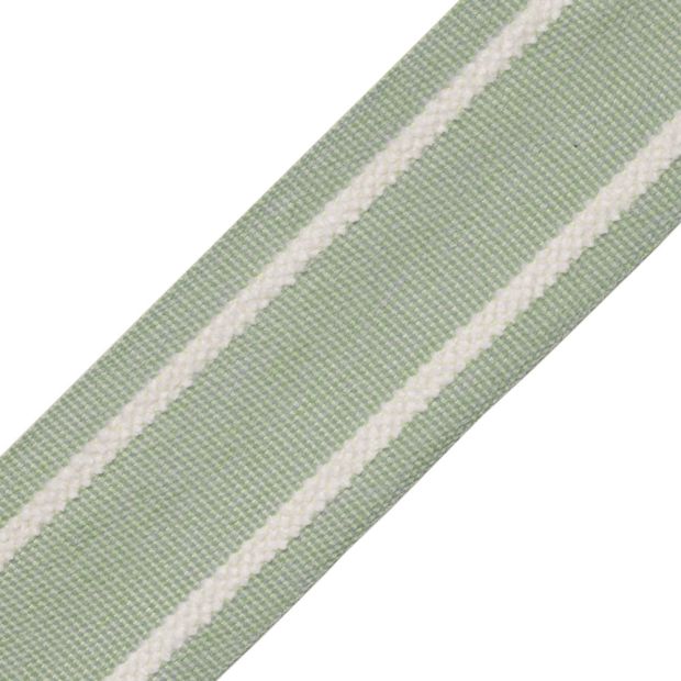 Nantucket Strie Border Seafoam