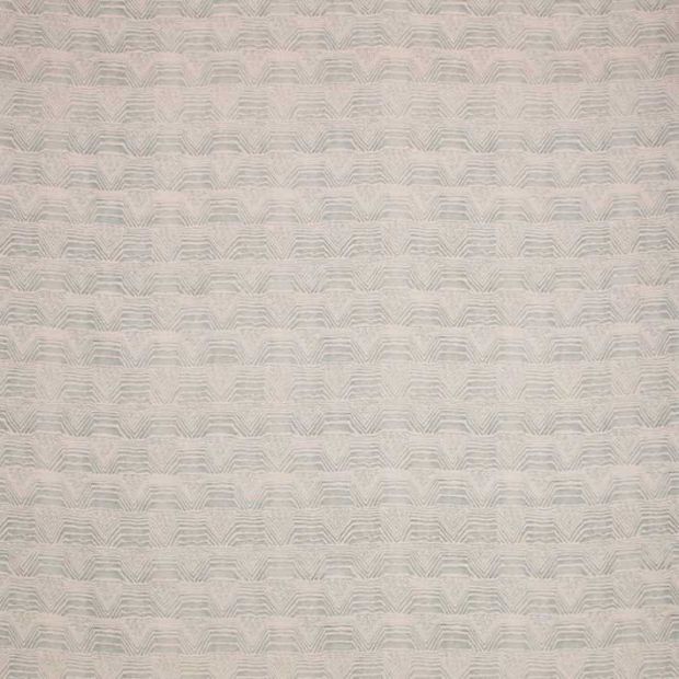 Onde Linen Fabric Cielo Duck Egg Blue