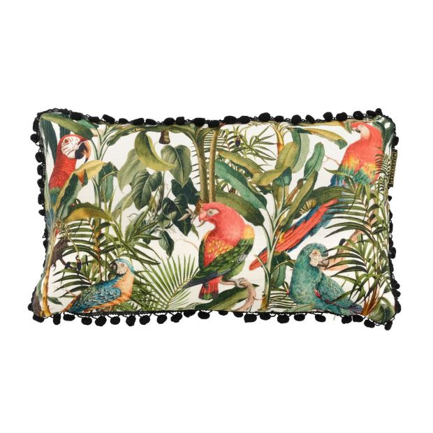 Parrots of Brasil Linen Cushion