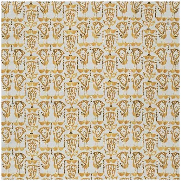 Pikat Fabric in Gold