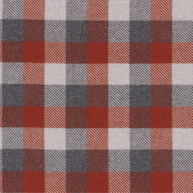 Red Check Fabric