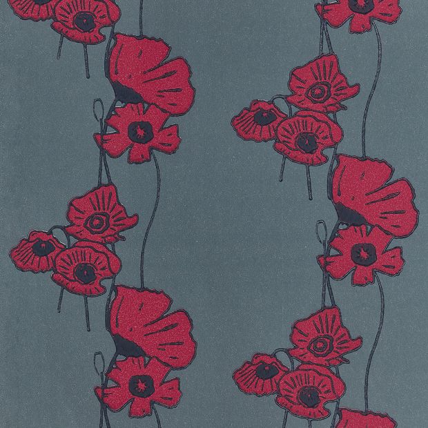 Poppy Fields Wallpaper