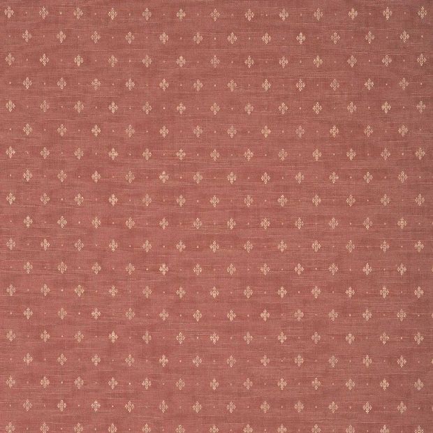Red Dobby Weave Fabric