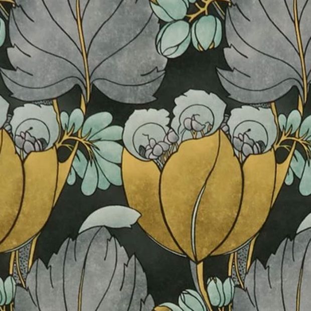 Regency Tulip Velvet Fabric