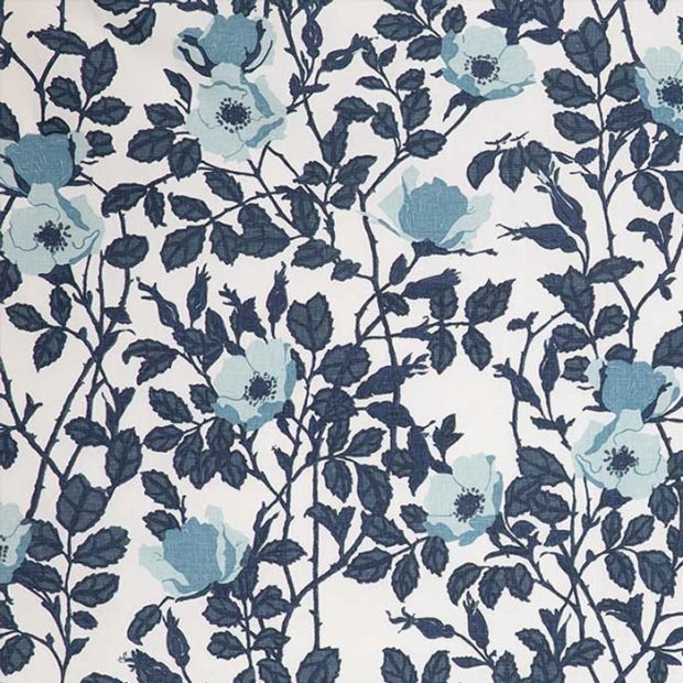 Richmond Fabric Dark Indigo