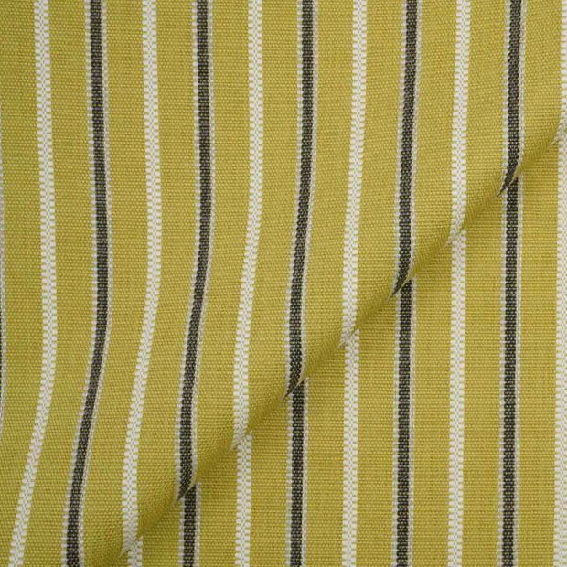 Samoa Stripe Outdoor Fabric Citrus Yellow