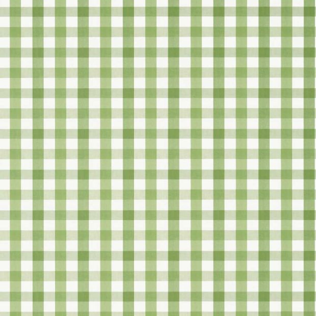 Saybrook Check Wallpaper Green