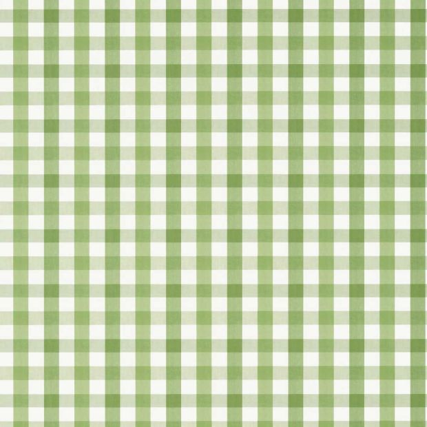 Saybrook Check Wallpaper Green