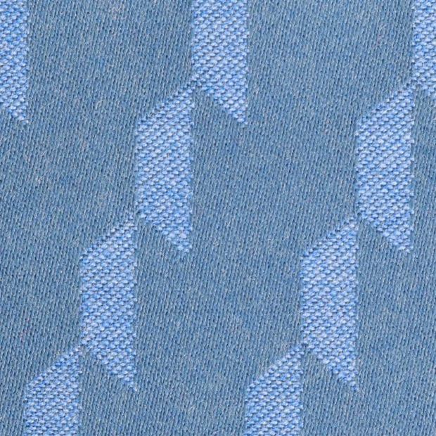 Sonnet Sateen Jacquard Fabric Neptune Blue
