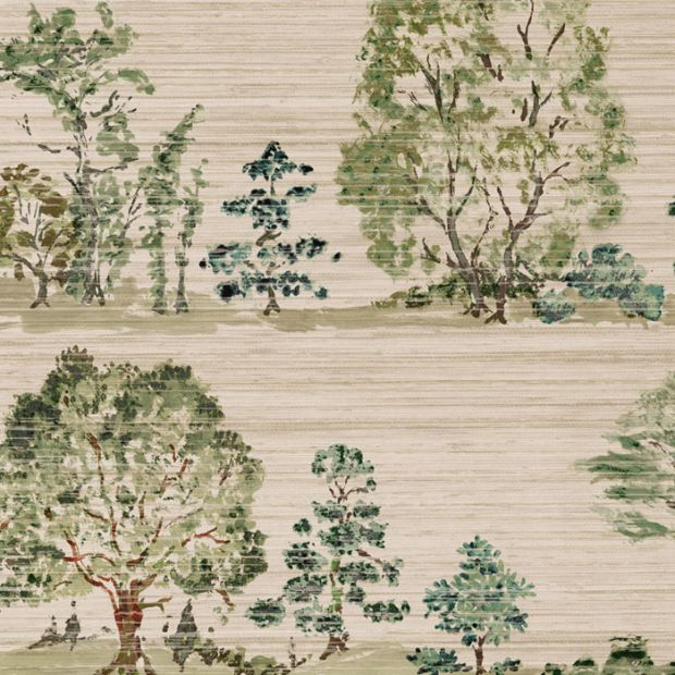 Sylvan Grasscloth Wallpaper