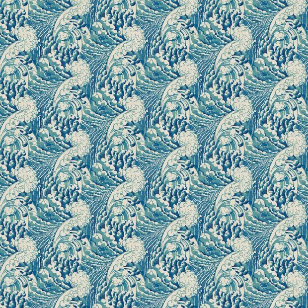 The Wave Wallpaper for Walls Ocean Green Blue