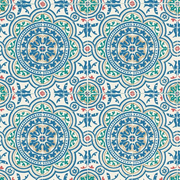 Tile Look Wallpaper