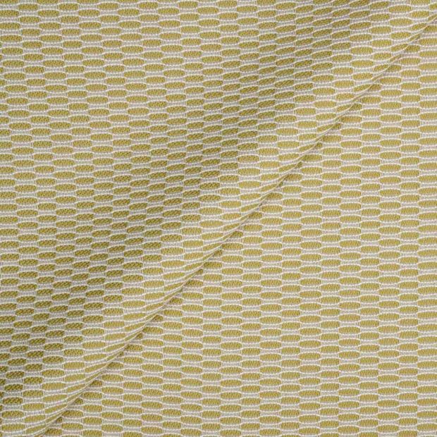 Tortola Outdoor Fabric Citrus Yellow Geometric