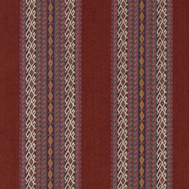 Worlds Apart Fabric Plum Detail