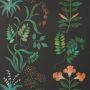 Botanical Stripe Wallpaper Jade