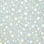 Duck Egg Blue Floral Fabric