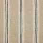 Dove Stripe Linen Fabric