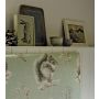 Squirrel & Hedgehog Linen Fabric