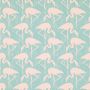 Flamingos Vintage Wallpaper