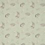 Squirrel & Hedgehog Linen Fabric