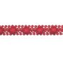 Harbour Beaded Braid in red