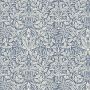 Acorn Fabric Blue and White