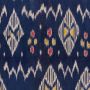 Adras Blue Fabric Wallpaper