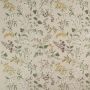 Almora Embroidered Fabric Yellow Purple Green Floral